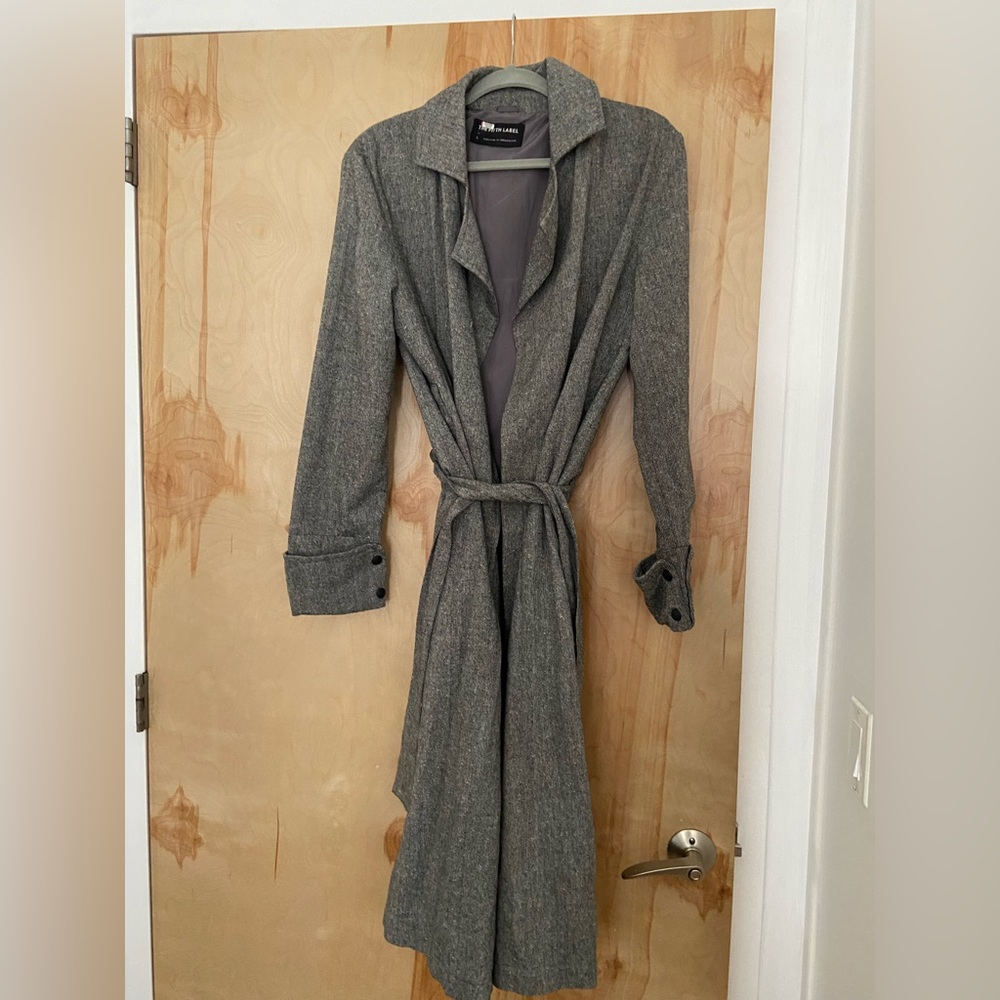 Grey Harmonic Coat The Fifth Label